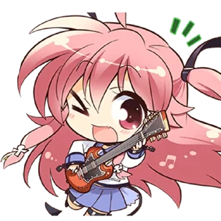 😉 emoji Angel Beats! @Nekostickerss Telegram sticker 6 of 40