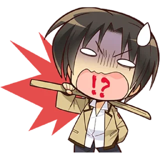 ⁉️ emoji Angel Beats! @Nekostickerss Telegram sticker 21 of 40