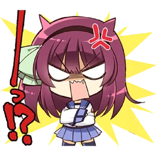 Sticker from Angel Beats! @Nekostickerss