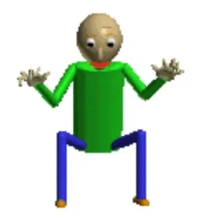 Sticker from Baldi’s