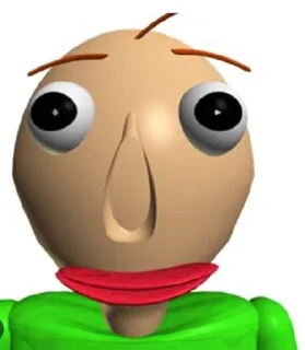 Sticker from Baldi’s