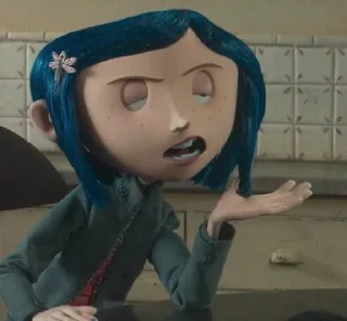 🙄 emoji Coraline ⚉ ⚉ Telegram sticker 15 of 89