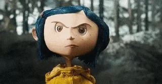 😠 emoji Coraline ⚉ ⚉ Telegram sticker 16 of 89