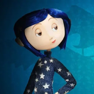 😏 emoji Coraline ⚉ ⚉ Telegram sticker 5 of 89
