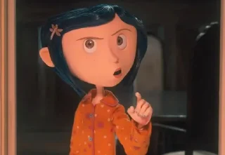 🗣 emoji Coraline ⚉ ⚉ Telegram sticker 6 of 89