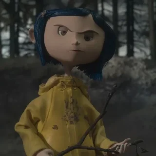 😠 emoji Coraline ⚉ ⚉ Telegram sticker 10 of 89