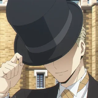 🎩 emoji 🎩 Loid Forger (@TodorokiShouto) Telegram sticker 1 of 110