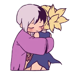 ❤️ emoji Dr. Stone [@TodorokiShouto] Telegram sticker 23 of 89