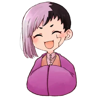 ☺️ emoji Dr. Stone [@TodorokiShouto] Telegram sticker 21 of 89