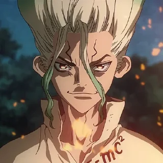 Sticker from Dr stone @StickersofAnime