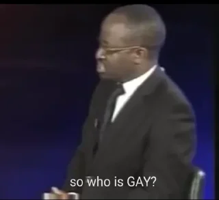 Sticker from Why Are You Gay?
