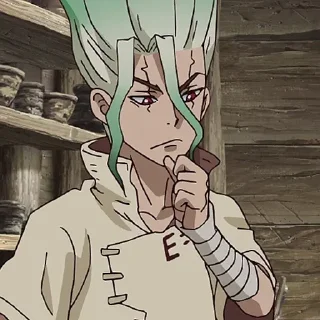 Sticker from Dr stone @StickersofAnime