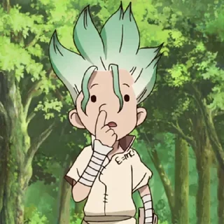 Sticker from Dr stone @StickersofAnime