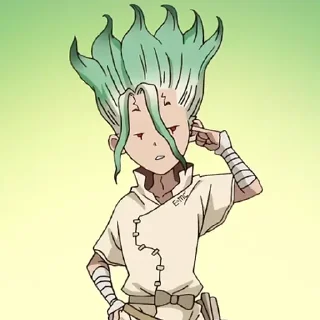 🧪 emoji Dr stone @StickersofAnime Telegram sticker 8 of 104