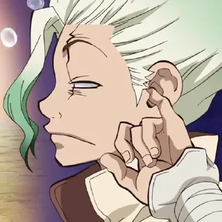 🧪 emoji Dr stone @StickersofAnime Telegram sticker 9 of 104