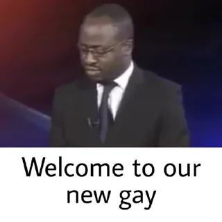 Sticker from Why Are You Gay?