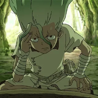 🧪 emoji Dr stone @StickersofAnime Telegram sticker 10 of 104