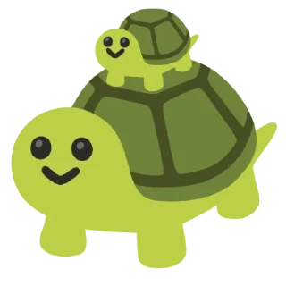🌟 emoji cherepashki Telegram sticker 5 of 82