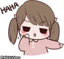 😈 emoji @MHStickers Chubby Girl 1 Telegram sticker 24 of 42
