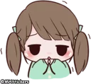 😬 emoji @MHStickers Chubby Girl 1 Telegram sticker 15 of 42