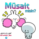😌 emoji @Turkish_Baz Tavşan2 Telegram sticker 24 of 120