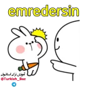😟 emoji @Turkish_Baz Tavşan2 Telegram sticker 17 of 120