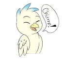 Sticker from Schimy (chicken)