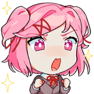 🌟 emoji DDLC Telegram sticker 13 of 32