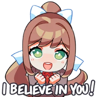 👍 emoji DDLC Telegram sticker 6 of 32