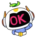 🆗 emoji Wumpus Beyond (Hello Wumpus) | @discord_stickers Telegram sticker 18 of 30