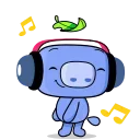 🕺 emoji Wumpus Beyond (Hello Wumpus) | @discord_stickers Telegram sticker 9 of 30