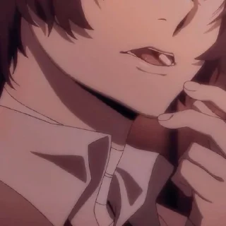 Sticker from જ⁀➴ Osamu Dazai ◈ @KesitoMania