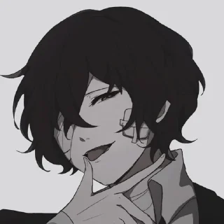 Sticker from જ⁀➴ Osamu Dazai ◈ @KesitoMania