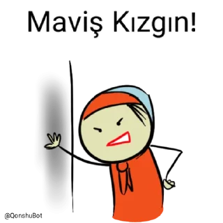 😡 emoji Maviş @Qonshubot Telegram sticker 16 of 31
