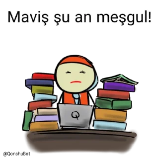 😖 emoji Maviş @Qonshubot Telegram sticker 24 of 31