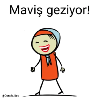 🚶‍♂️ emoji Maviş @Qonshubot Telegram sticker 10 of 31