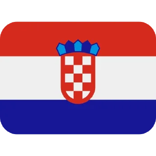 🇭🇷 emoji World Flags - Dr. Sduvaco Telegram sticker 23 of 120