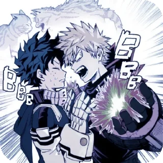 Sticker from Katsuki & Deku :; @SerenitySsoul