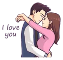 ❤ emoji You & I Telegram sticker 11 of 41