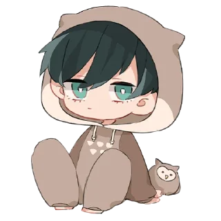 Sticker from [Chibi] Blue Lock (@TodorokiShouto)