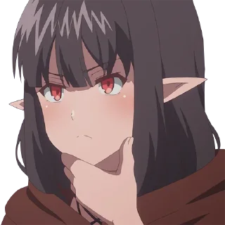 🤔 emoji Laesx's Weeb Fuckery Telegram sticker 6 of 116