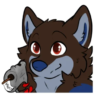 🔫 emoji Dog Vibes Telegram sticker 16 of 120