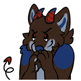 😈 emoji Dog Vibes Telegram sticker 12 of 120