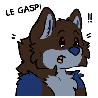 😱 emoji Dog Vibes Telegram sticker 19 of 120