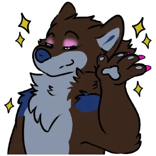 💅 emoji Dog Vibes Telegram sticker 20 of 120