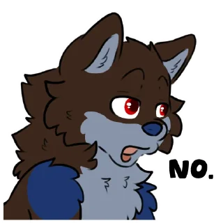 😤 emoji Dog Vibes Telegram sticker 14 of 120