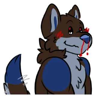 😳 emoji Dog Vibes Telegram sticker 9 of 120