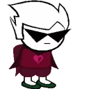 🕶 emoji Dirk Strider Telegram sticker 18 of 61