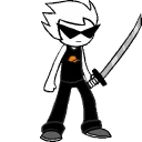 🕶 emoji Dirk Strider Telegram sticker 11 of 61
