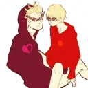 ♥ emoji Dirk Strider Telegram sticker 19 of 61